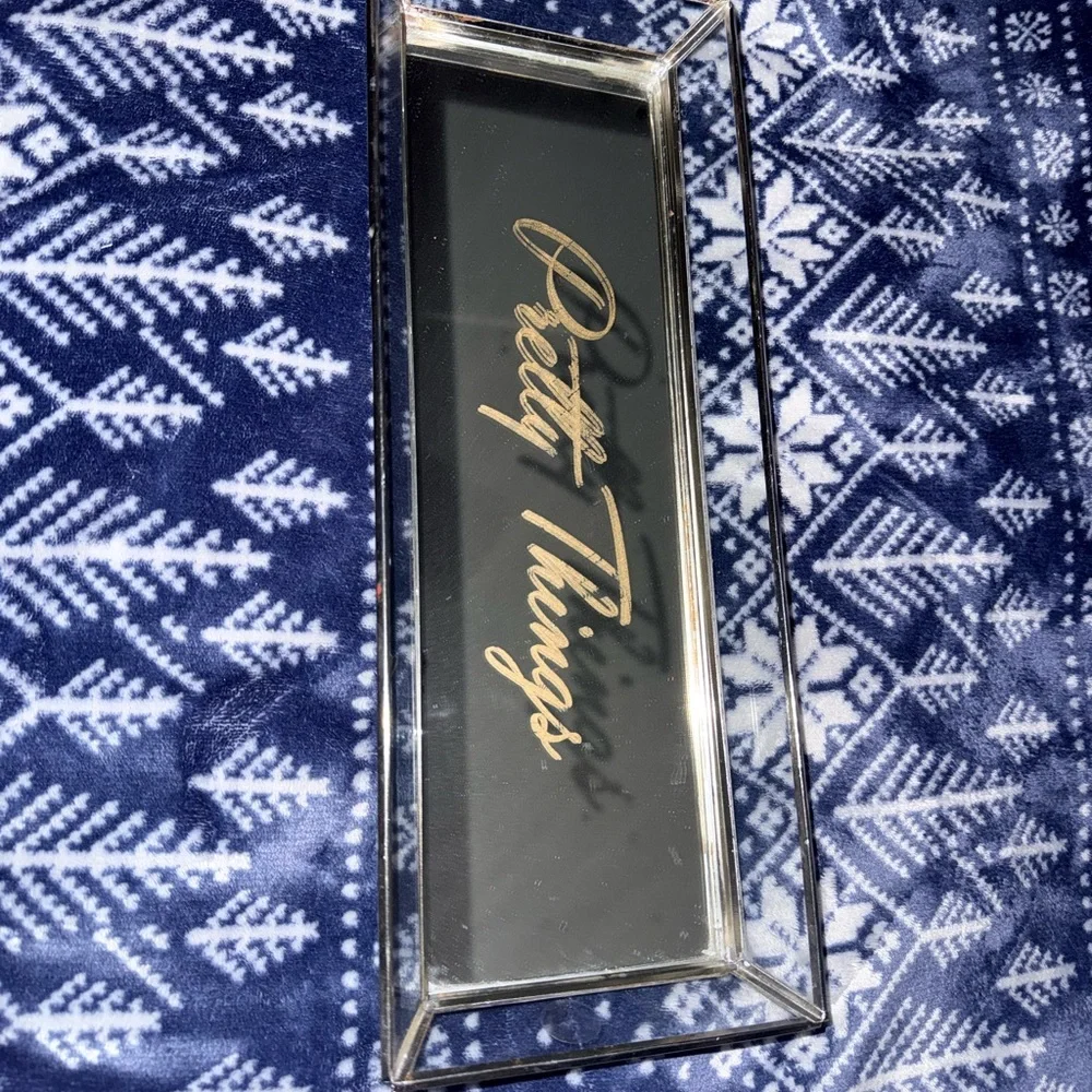 Gold Mirrored Tray